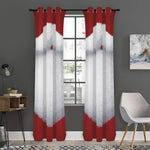 Santa Claus Beard Print Curtain