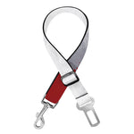 Santa Claus Beard Print Dog Seat Belt