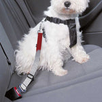 Santa Claus Beard Print Dog Seat Belt
