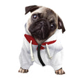 Santa Claus Beard Print Dog Zip Up Hoodie