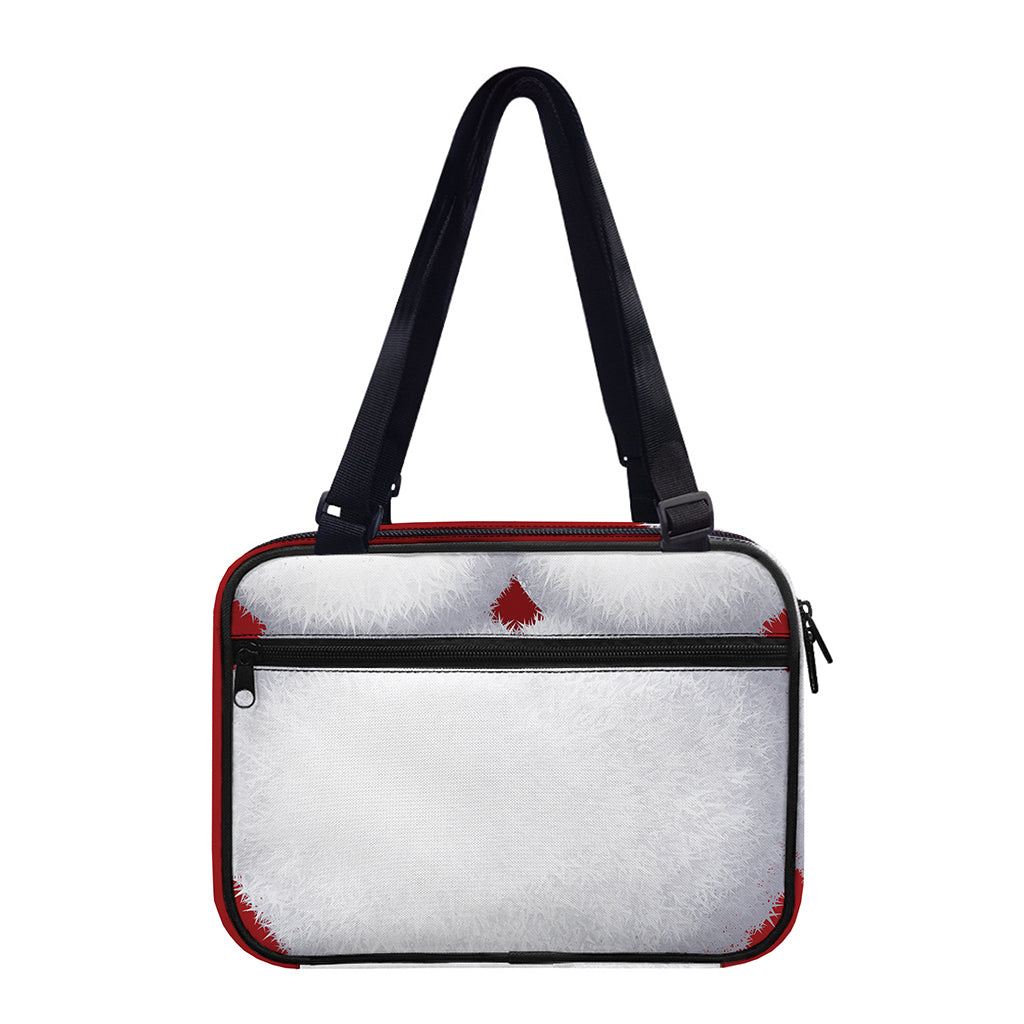 Santa Claus Beard Print Double Strap Bible Bag