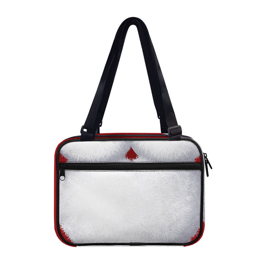 Santa Claus Beard Print Double Strap Bible Bag