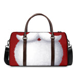 Santa Claus Beard Print Duffle Bag