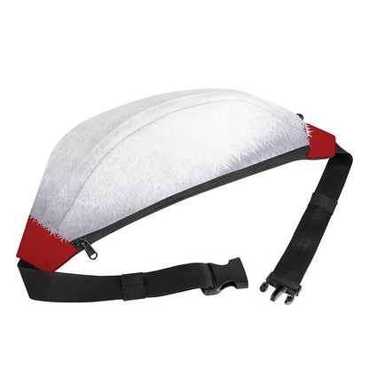 Santa Claus Beard Print Fanny Pack