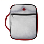 Santa Claus Beard Print Front Pocket Bible Bag