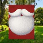 Santa Claus Beard Print Garden Flag