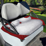 Santa Claus Beard Print Golf Cart Seat Cover