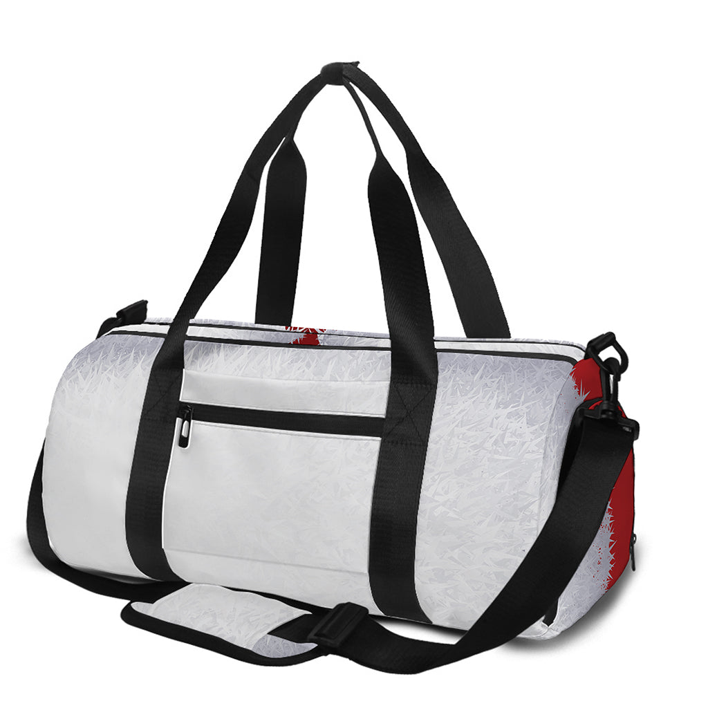 Santa Claus Beard Print Gym Bag