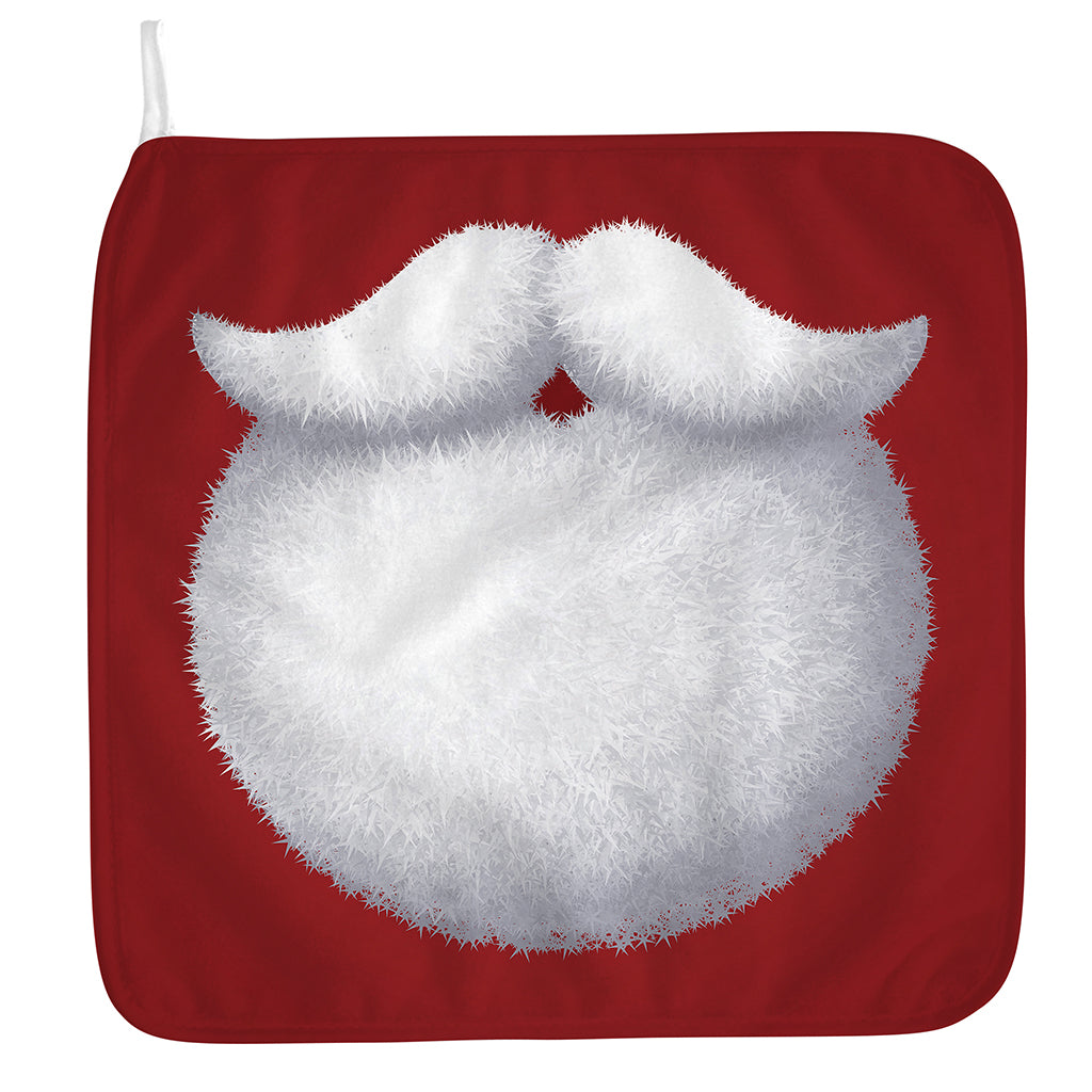 Santa Claus Beard Print Hand Towel