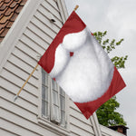 Santa Claus Beard Print House Flag
