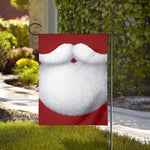 Santa Claus Beard Print House Flag