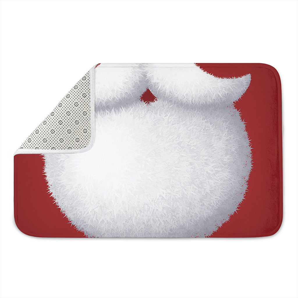Santa Claus Beard Print Indoor Door Mat