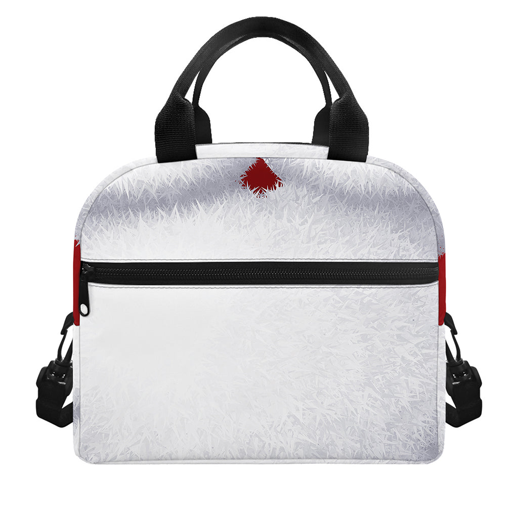 Santa Claus Beard Print Insulated Lunch Bag