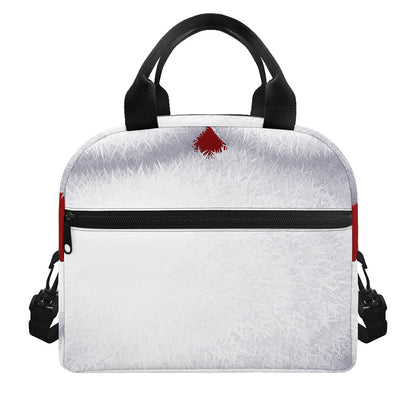Santa Claus Beard Print Insulated Lunch Bag