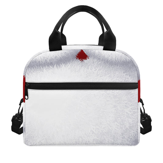 Santa Claus Beard Print Insulated Lunch Bag