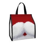 Santa Claus Beard Print Insulated Lunch Tote