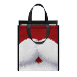 Santa Claus Beard Print Insulated Lunch Tote