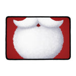 Santa Claus Beard Print Kitchen Mat