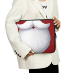Santa Claus Beard Print Laptop Sleeve