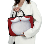 Santa Claus Beard Print Laptop Sleeve With Handle