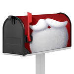 Santa Claus Beard Print Mailbox Cover