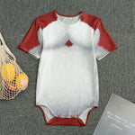 Santa Claus Beard Print Men's Bodysuit