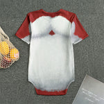 Santa Claus Beard Print Men's Bodysuit