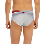 Santa Claus Beard Print Men's Briefs