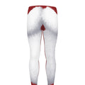 Santa Claus Beard Print Men's Leggings