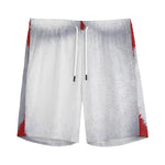 Santa Claus Beard Print Men's Sports Shorts