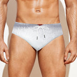 Santa Claus Beard Print Men's Swim Briefs