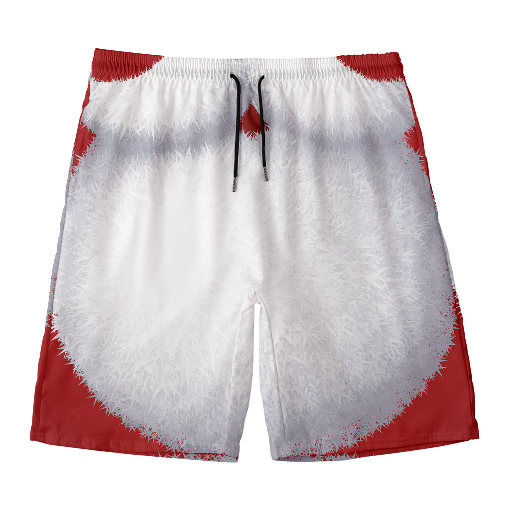 Santa Claus Beard Print Men's Swim Trunks