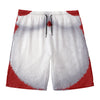 Santa Claus Beard Print Men's Swim Trunks