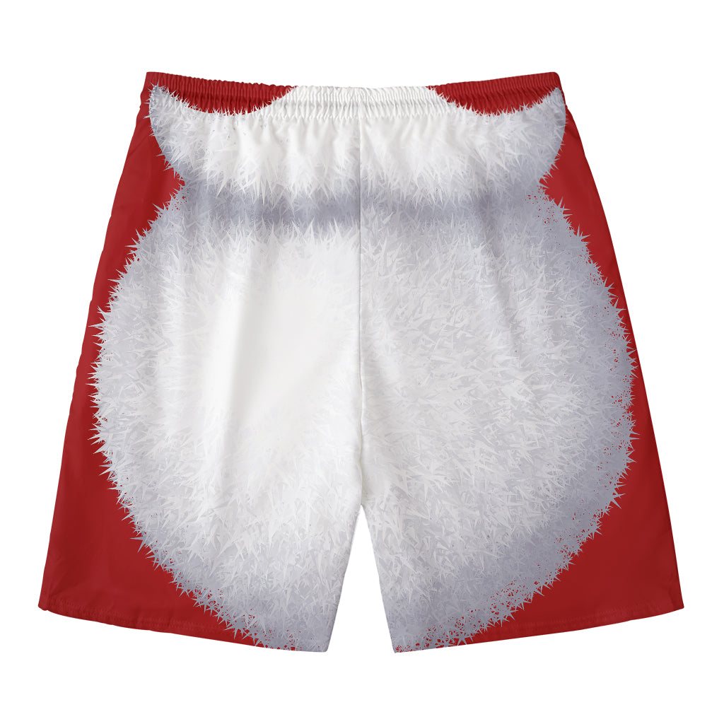 Santa Claus Beard Print Men's Swim Trunks