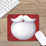 Santa Claus Beard Print Mouse Pad