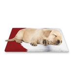 Santa Claus Beard Print Pet Cooling Mat Cover