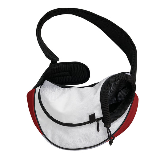 Santa Claus Beard Print Pet Sling Carrier