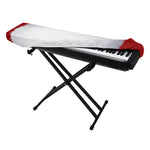 Santa Claus Beard Print Piano Keyboard Cover