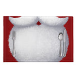 Santa Claus Beard Print Placemat