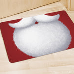 Santa Claus Beard Print Polyester Doormat