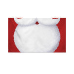 Santa Claus Beard Print Polyester Flag