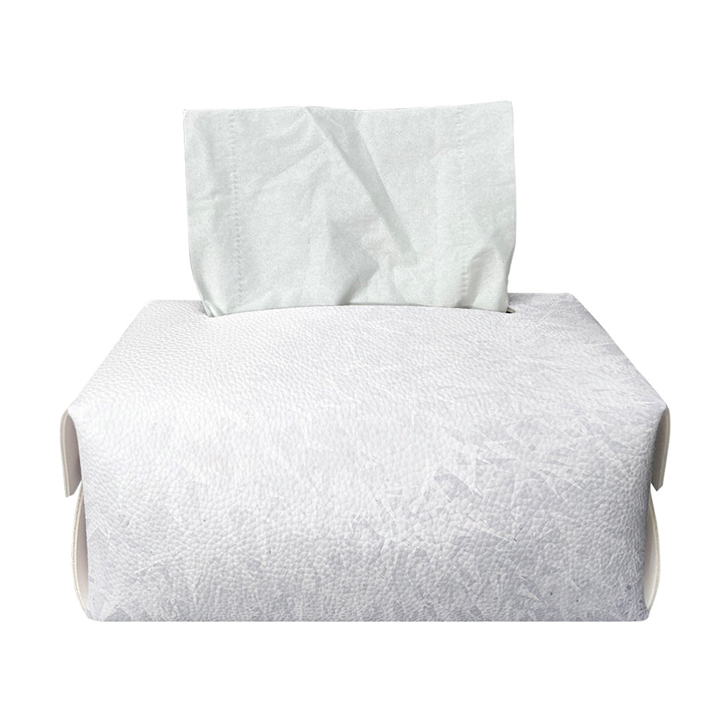 Santa Claus Beard Print Rectangle Tissue Box Cover
