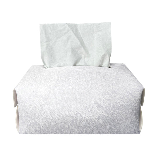 Santa Claus Beard Print Rectangle Tissue Box Cover