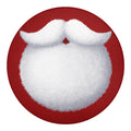 Santa Claus Beard Print Round Blanket