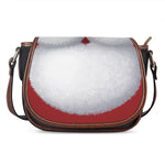 Santa Claus Beard Print Saddle Bag