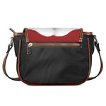 Santa Claus Beard Print Saddle Bag