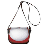 Santa Claus Beard Print Saddle Bag