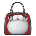 Santa Claus Beard Print Shoulder Handbag