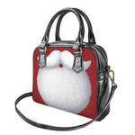 Santa Claus Beard Print Shoulder Handbag