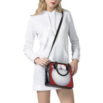 Santa Claus Beard Print Shoulder Handbag